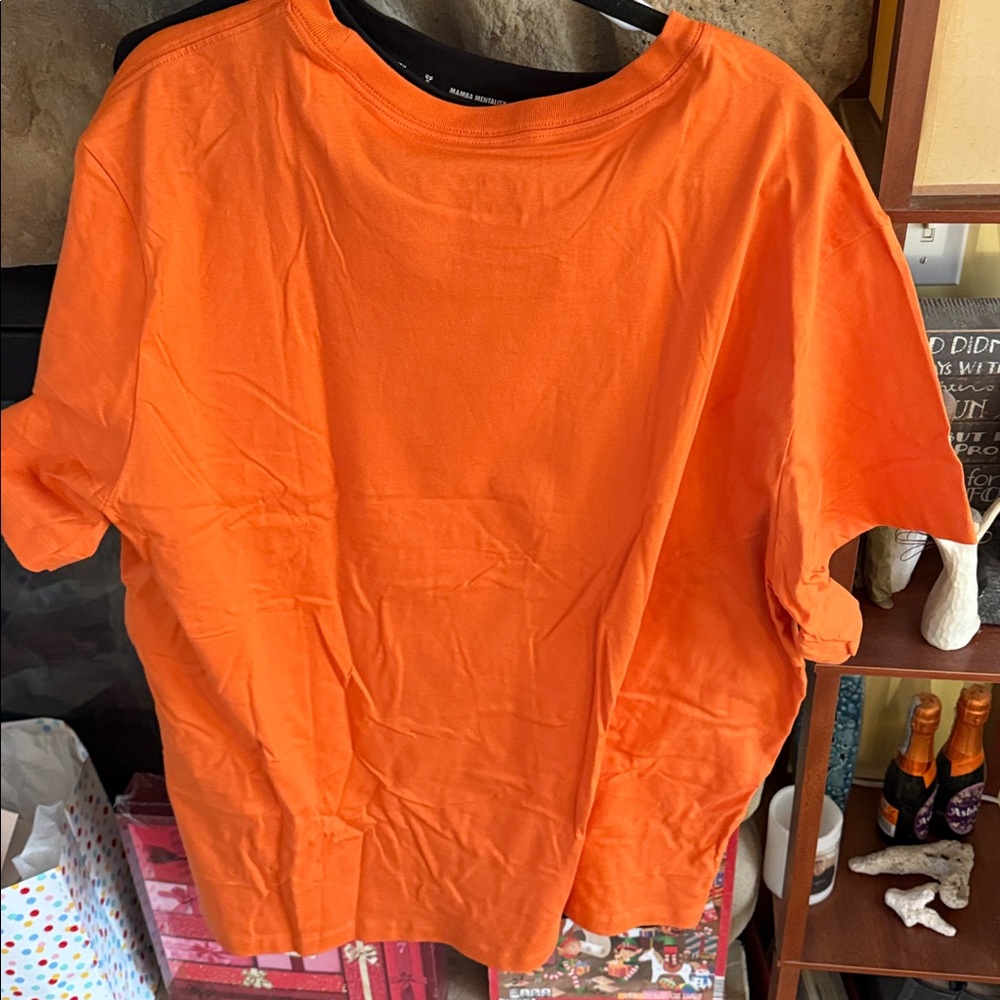Jordan Men's Bright Orange Tee with White Logo nwt size 3XL - Picture 5 of 5